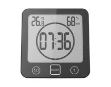 GOMINIMO Timer Shower Clock (Black)