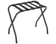 SONGMICS Steel Folding Luggage Rack 1 Pack Black