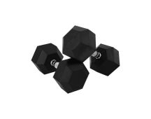 VERPEAK Rubber Hex Dumbbells (5KG x 2)