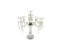 Crystal Candelabra 5 Arms