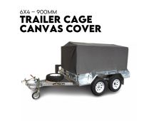 900mm Trailer Cage Canvas Tarp Cover for 6x4 High Quality Cage Universal 3 foot