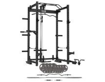 CORTEX PR4 Folding Power Rack with 90kg Standard Tri-Grip Weight and Bar Set