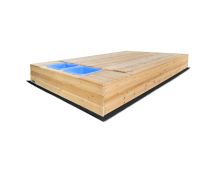 Lifespan Kids Mighty Sandpit with Wooden Cover