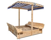 Lifespan Kids Skipper Sandpit with Canopy