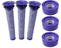 3 X Filter Kits for DYSON V7 (SV11, SV37) & V8 (SV10, SV25) Vacuum Cleaners