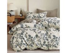 300TC Elisabeth Reversible Cotton Quilt Cover Set Queen