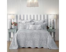 Bianca Florence Grey Bedspread Set King