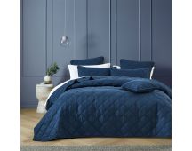 Bianca Barclay Navy Coverlet Set Queen/King