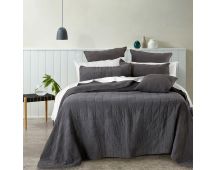 Bianca Geraldton Coal Coverlet Set Queen/King