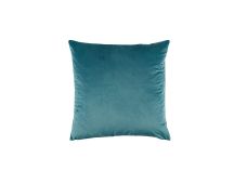 Bianca Vivid Coordinate Velvet Teal Square Cushion