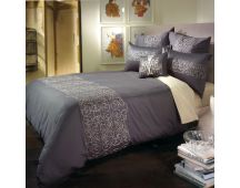 Bianca Maddox Charcoal Quilt Cover Set King