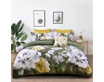 Bianca Makayla Cotton Sateen Quilt Cover Set Double