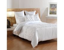 Bianca Miranda White Quilt Cover Set King