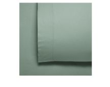 Bianca Fletcher Flannelette Cotton Sheet Set Sage Double