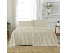 J Elliot Home Soft Microfiber Sheet Set Queen Oatmeal