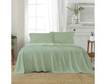 J Elliot Home Soft Microfiber Sheet Set Queen Sage