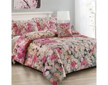 Georges Fine Linens Evaline Quilt Cover Set King