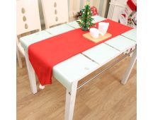 6-10x Christmas Santa Hat Chair Covers Table Cloth Dinner Home Décor Ornaments, Table Runner (34x176 cm)