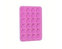 3M Silicone Phone Case Mount Pad Suction Cup Hands Free Holder Adhesive - Pink