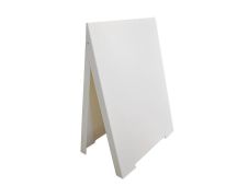 Double Side Sidewalk A-frame Sign Sandwich Board holds Graphic Plastic Panels