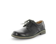 WILDE SCHOOL Girl's JEZRA-Snr School Black Off Shine Shoe 5US