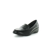 AEROCUSHION Women's MAZEL Loafers / Slip ons Black Shoe 8US