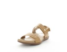 AEROCUSHION Women's MENDRA Sandals Tan Shoe 38EU