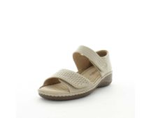 AEROCUSHION Women's MOOSE2 Sandals Beige Shoe 8US