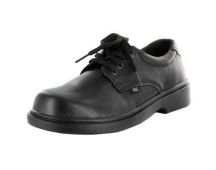 ROC SHOES Girl's STROBE School Black Shoe 10US