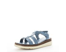 SOFT TREAD ALLINO Women's BANCY Sandals Blue Shoe 36EU