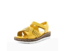 SOFT TREAD ALLINO Women's BELATRIX Sandals Mustard Shoe 41EU