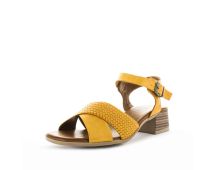 SOFT TREAD ALLINO Women's BONICA Sandals Mustard Shoe 36EU