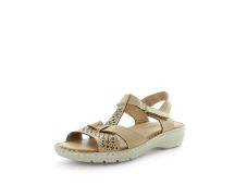 SOFT TREAD ALLINO Women's BORA Sandals Beige Shoe 42EU