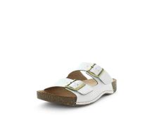 SOFT TREAD ALLINO Women's BRODIE Sandals White Smooth Shoe 36EU