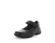 WILDE SCHOOL Girl's JANI2 School Black Smooth Shoe 10US