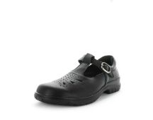 WILDE SCHOOL Girl's JAYNE2 School Black Smooth Shoe 11US