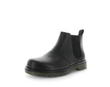 WILDE SCHOOL Girl's JUKES School Black Off Shine Shoe 36EU