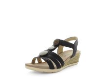 WILDE Women's SAURA Sandals Black Shoe 41EU