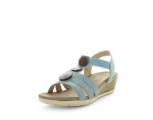 WILDE Women's SAURA Sandals Blue Shoe 36EU