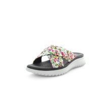 WILDE Women's SELVA Sandals White Floral Shoe 38EU