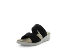 WILDE Women's SERESA Sandals Black Shoe 38EU