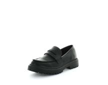 WILDE Women's SHERLEE Loafers / Slip ons Black Smooth Shoe 37EU