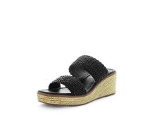 WILDE Women's SILMA Wedges Black Shoe 37EU