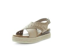 WILDE Women's SOLAF Sandals Beige Shoe 41EU