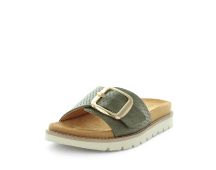 WILDE Women's STYLE Sandals Khaki Shoe 39EU