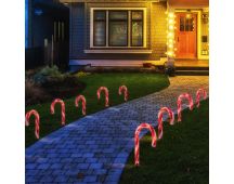 LED Candy Canes Path Lights 20pk