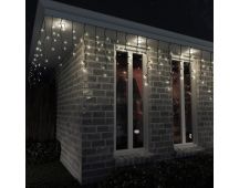 Solar 400 LED Icicle Lights available in 3 Colors - Warm White