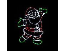 LED Ropelight Happy Santa Twinkle 1 Meter Tall