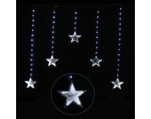 LED Infinity Stars Curtain Lights avaiable in 2 Colors - Cool White