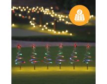 Solar Mesh Spiral Path Trees - 6 Pack